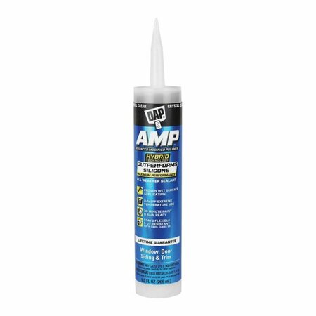 DAP 9 oz Advance Sealant, Clear, 12PK 114927